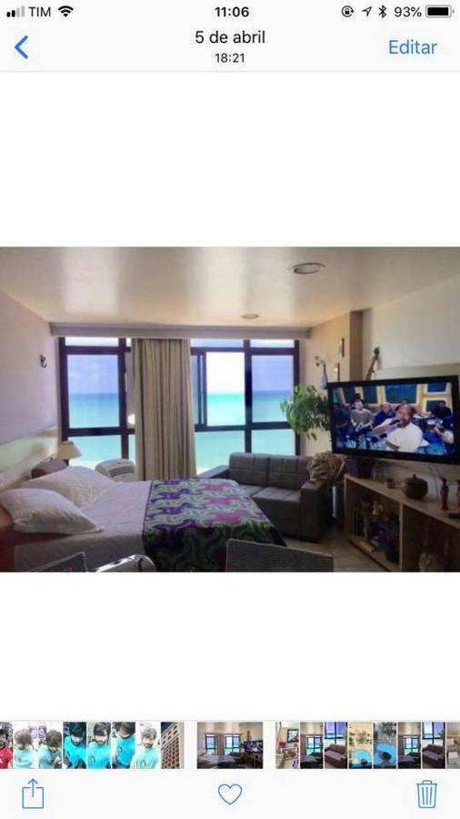 Flat Apt Mobiliado Beira Mar Lägenhet Recife Exteriör bild