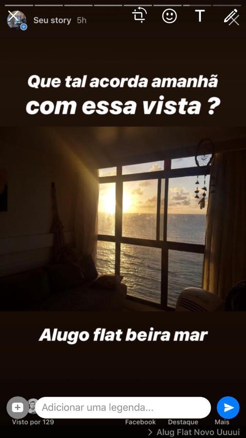 Flat Apt Mobiliado Beira Mar Lägenhet Recife Exteriör bild